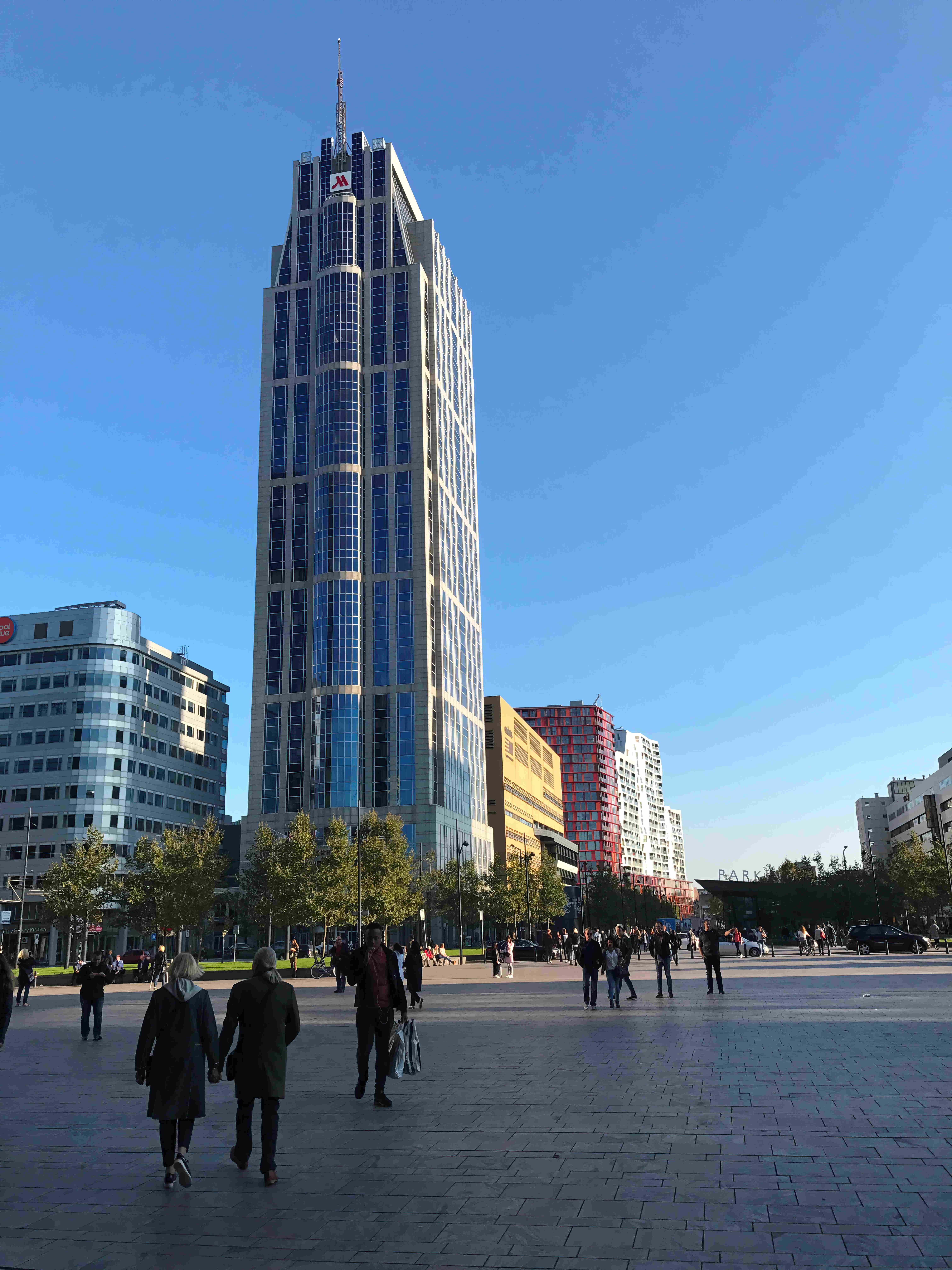 Rotterdam Netherlands Marriott Hotel.