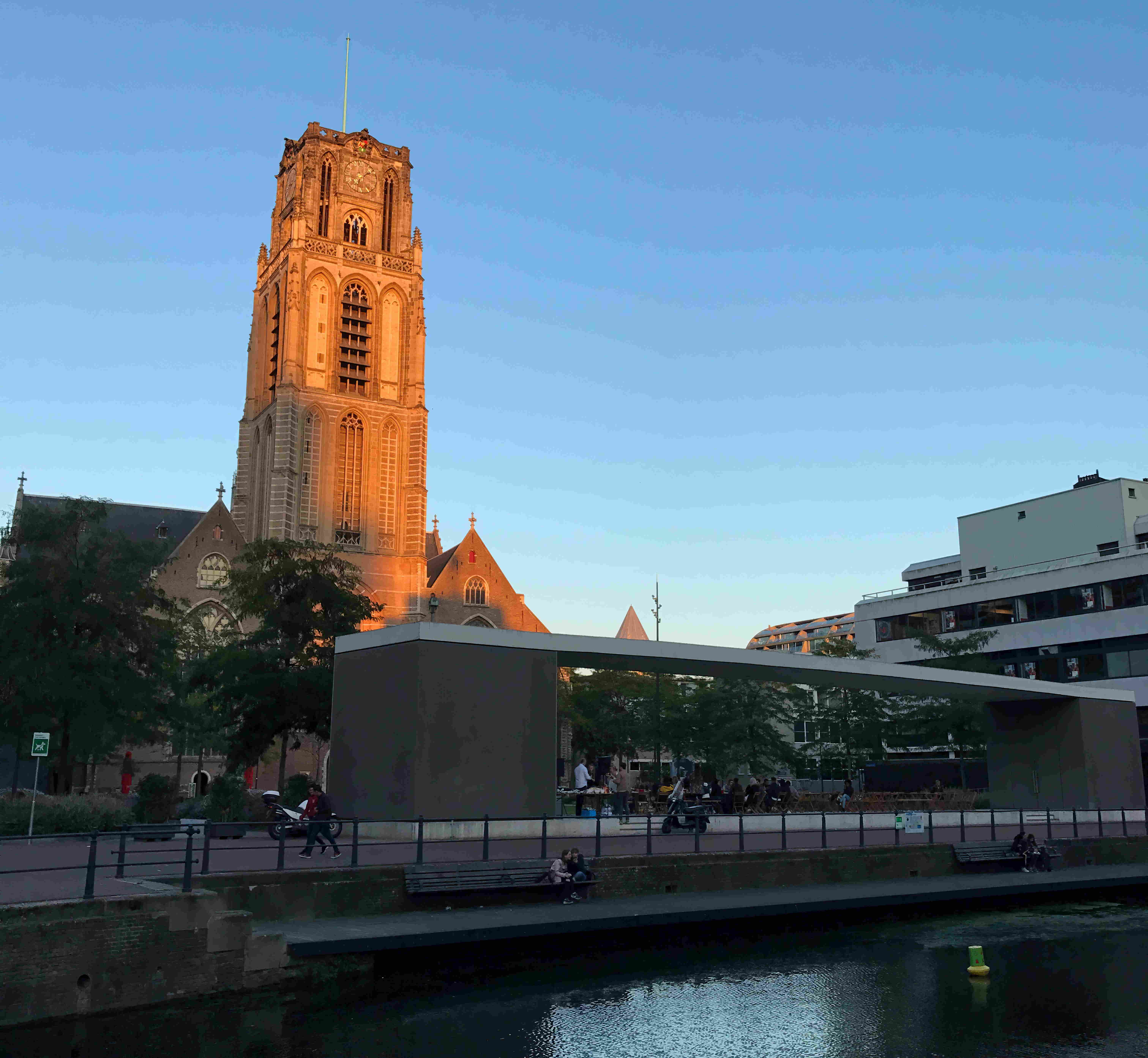 Rotterdam Netherlands Church of St. Lawrence.